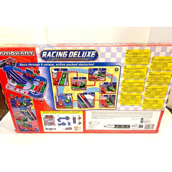 Nintendo x Epoch Games Mario Kart Racing Deluxe Obstacle Race Track - Picture 9 of 9